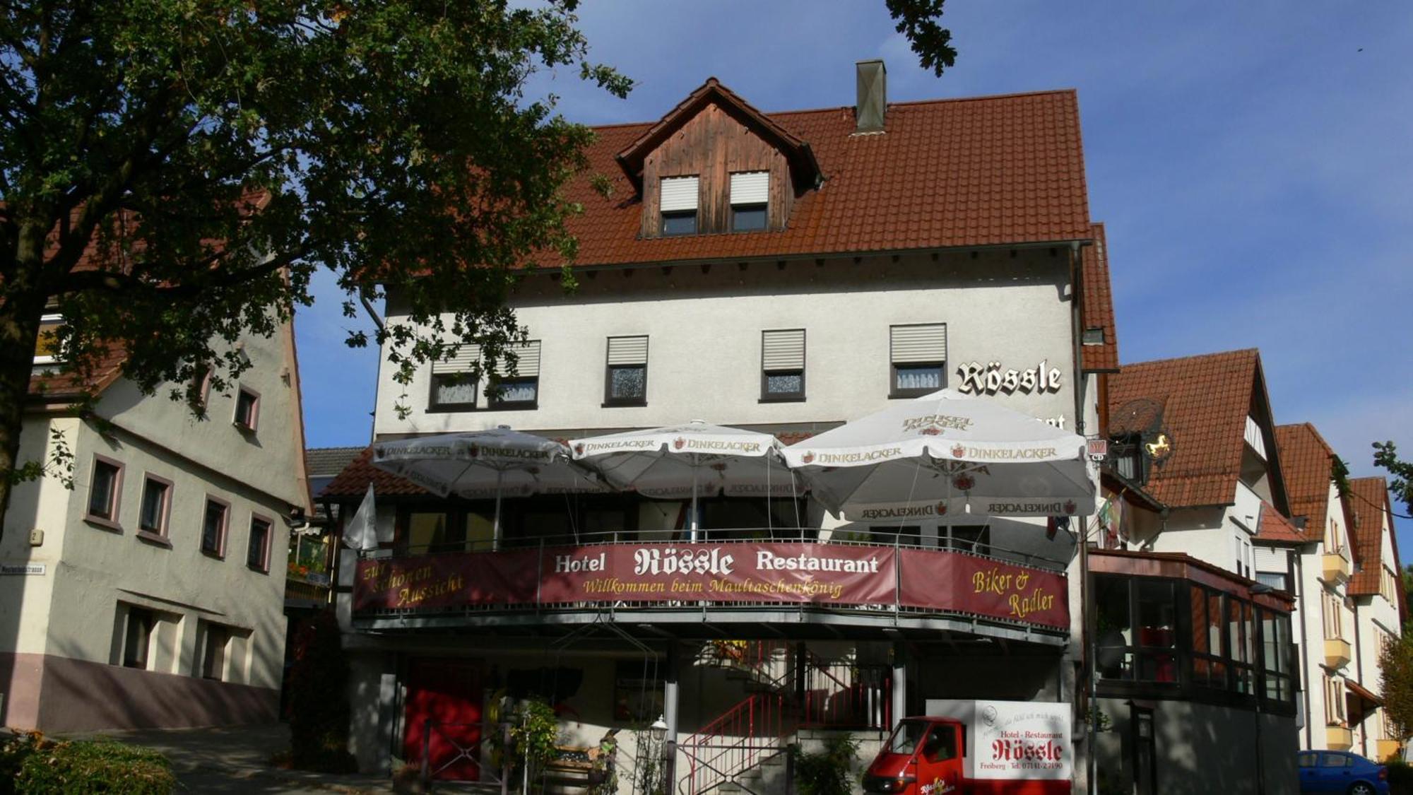 Hotel Roessle Freiberg am Neckar Exterior foto